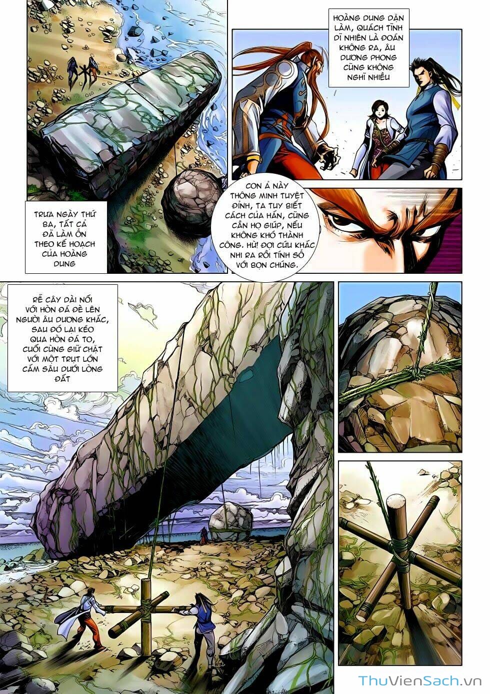 Truyện Tranh Anh Hùng Xạ Điêu - Manhua trang 4