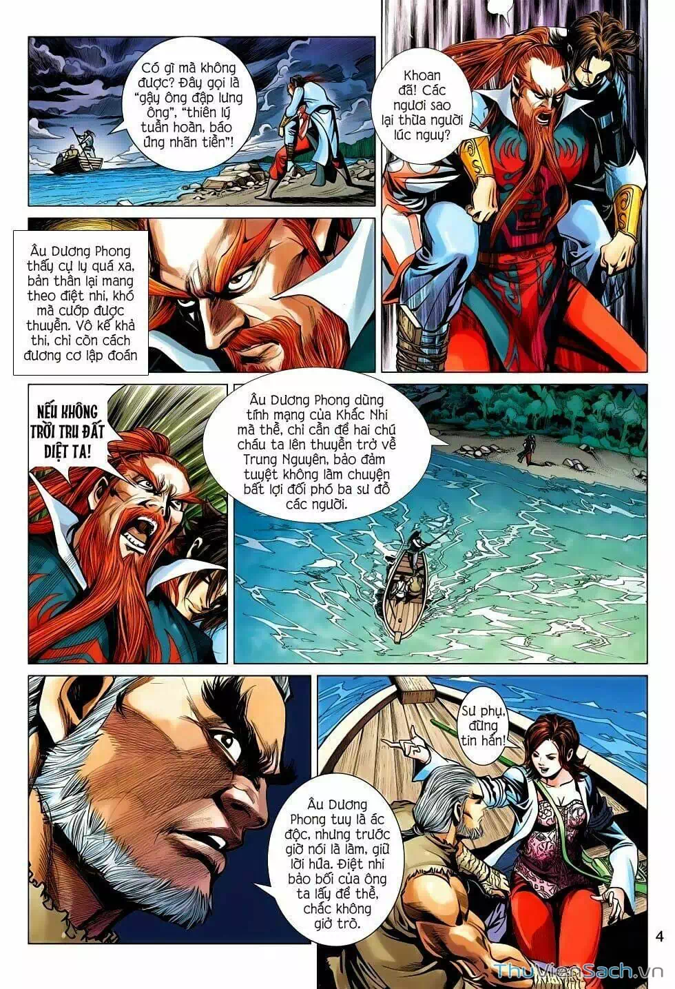 Truyện Tranh Anh Hùng Xạ Điêu - Manhua trang 4