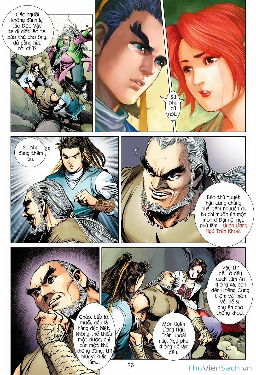 Truyện Tranh Anh Hùng Xạ Điêu - Manhua trang 4