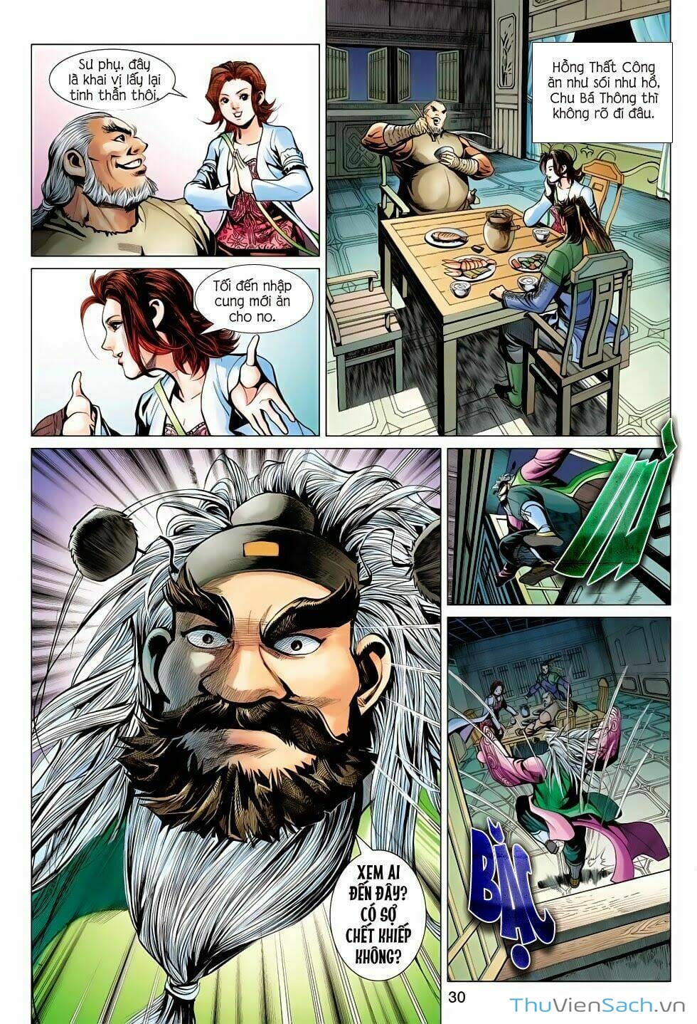 Truyện Tranh Anh Hùng Xạ Điêu - Manhua trang 4