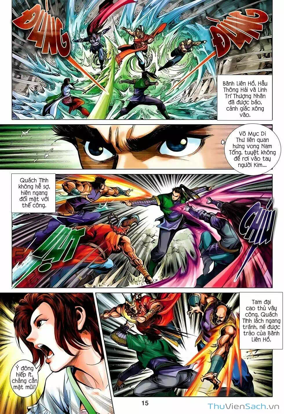 Truyện Tranh Anh Hùng Xạ Điêu - Manhua trang 4