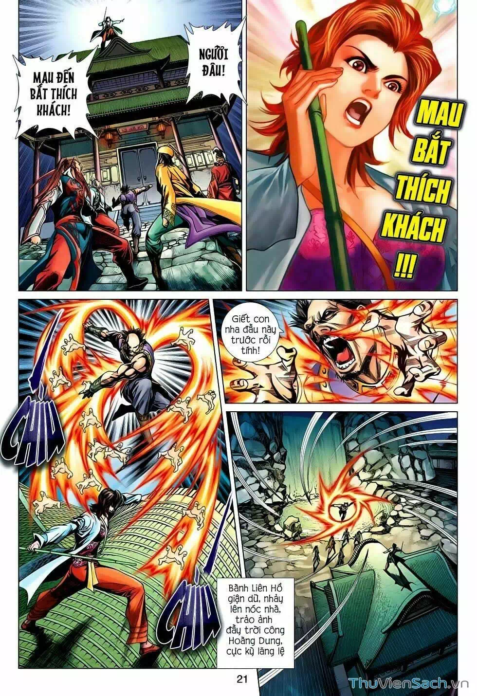 Truyện Tranh Anh Hùng Xạ Điêu - Manhua trang 4