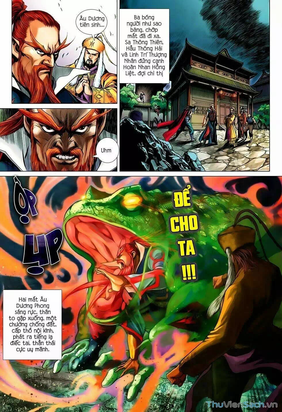 Truyện Tranh Anh Hùng Xạ Điêu - Manhua trang 4