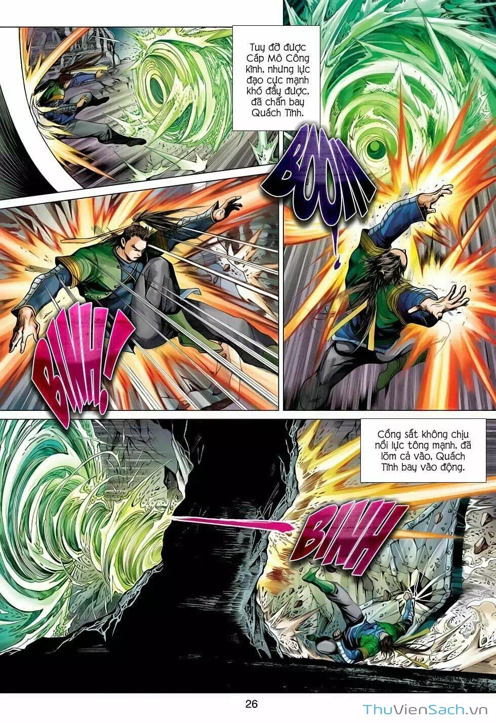 Truyện Tranh Anh Hùng Xạ Điêu - Manhua trang 4