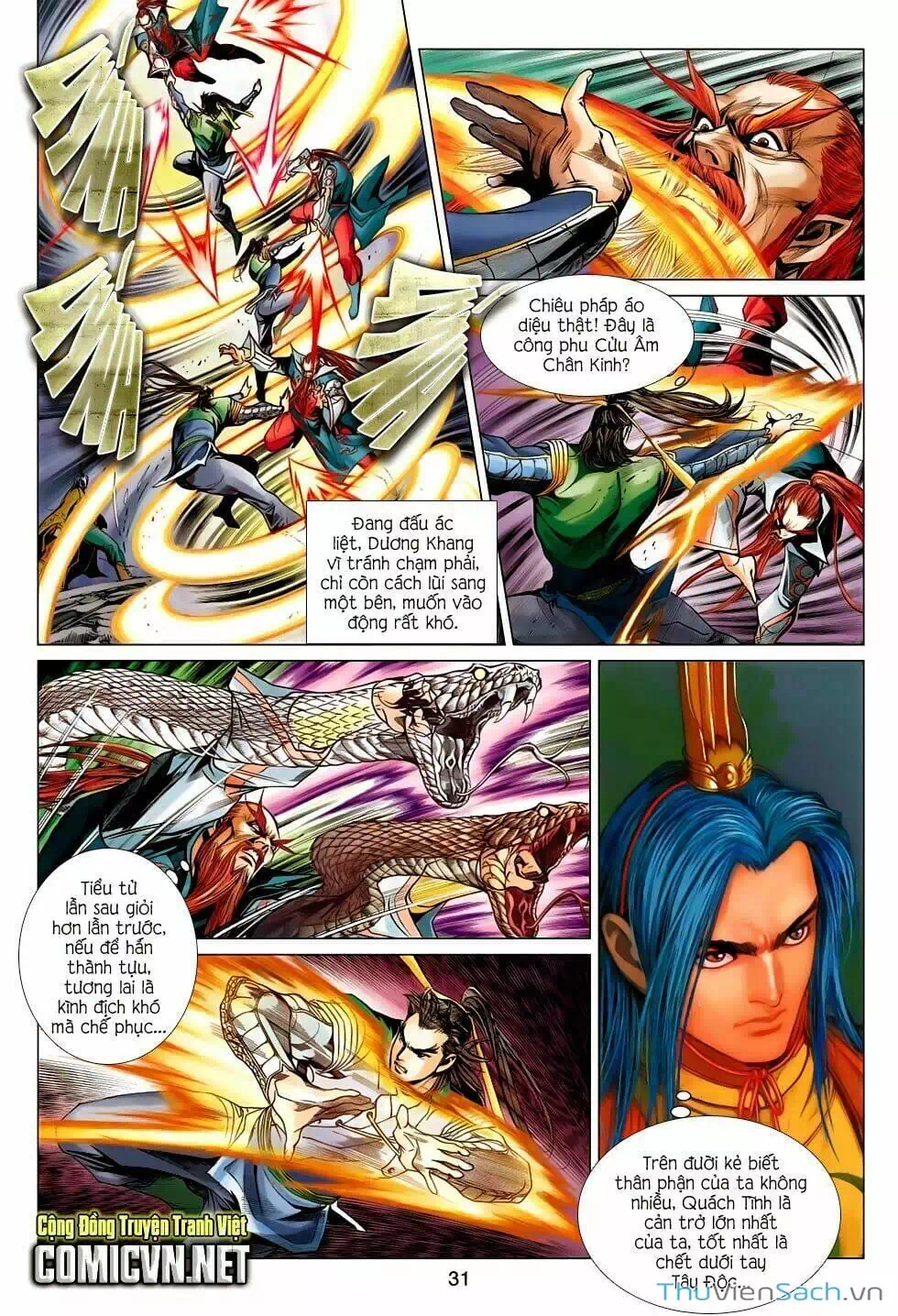 Truyện Tranh Anh Hùng Xạ Điêu - Manhua trang 4