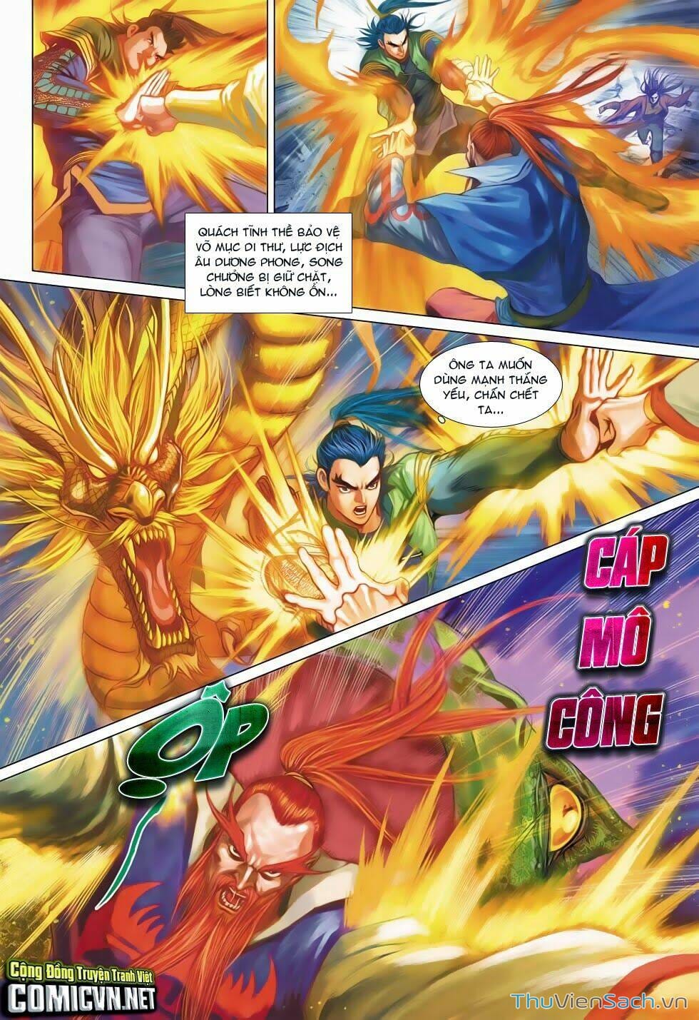 Truyện Tranh Anh Hùng Xạ Điêu - Manhua trang 4