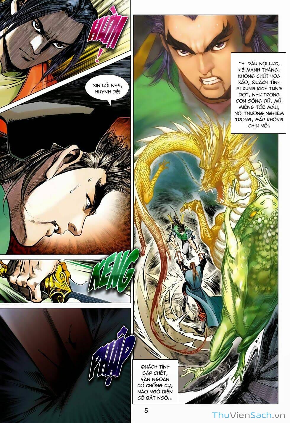 Truyện Tranh Anh Hùng Xạ Điêu - Manhua trang 4