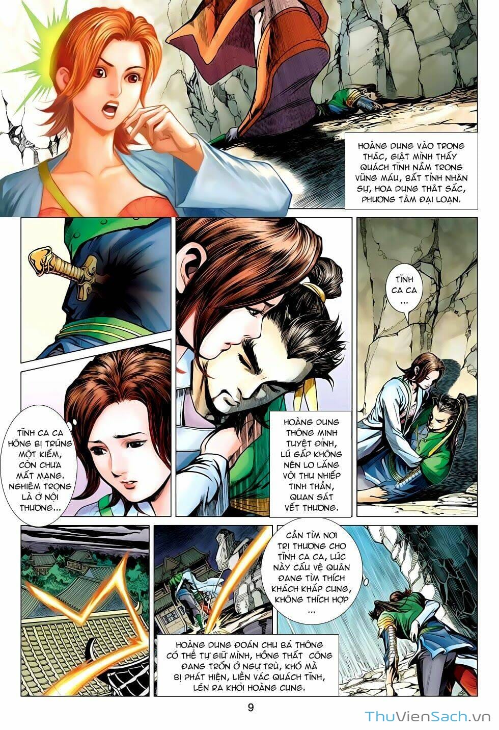 Truyện Tranh Anh Hùng Xạ Điêu - Manhua trang 4