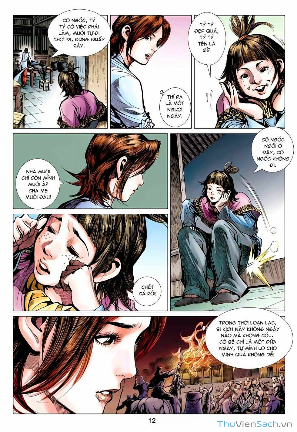 Truyện Tranh Anh Hùng Xạ Điêu - Manhua trang 4