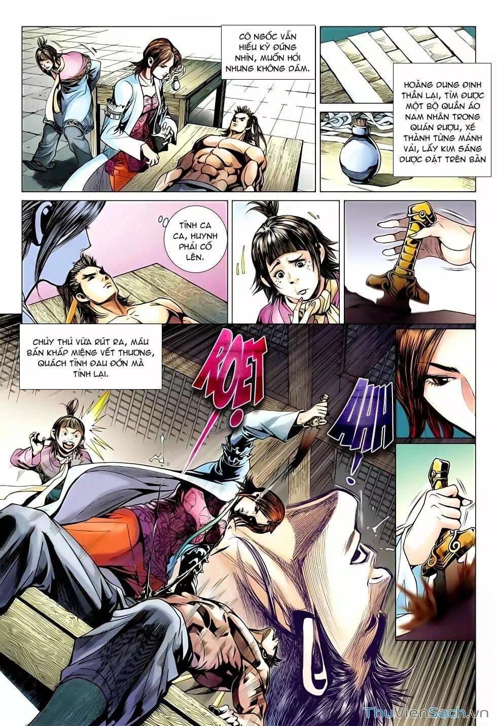 Truyện Tranh Anh Hùng Xạ Điêu - Manhua trang 4