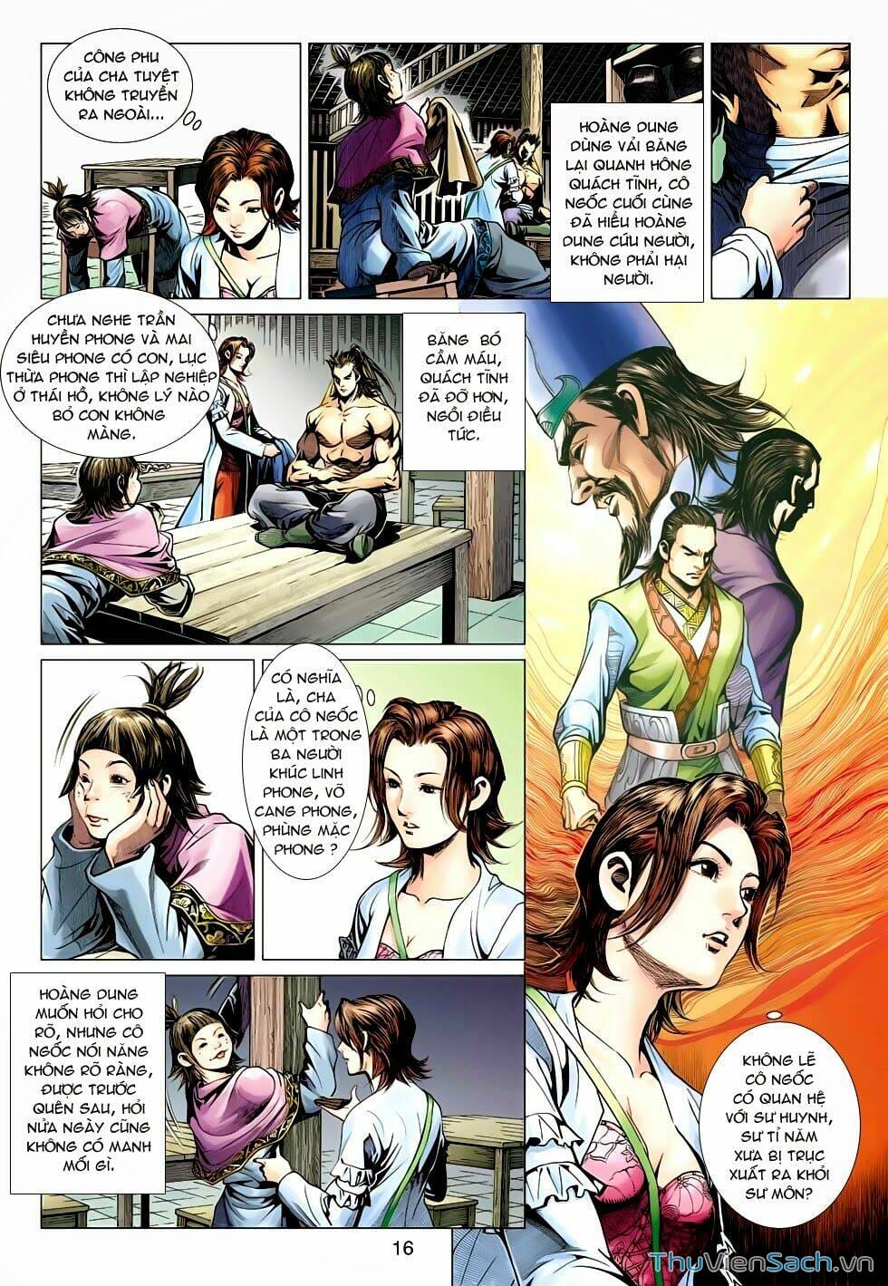 Truyện Tranh Anh Hùng Xạ Điêu - Manhua trang 4