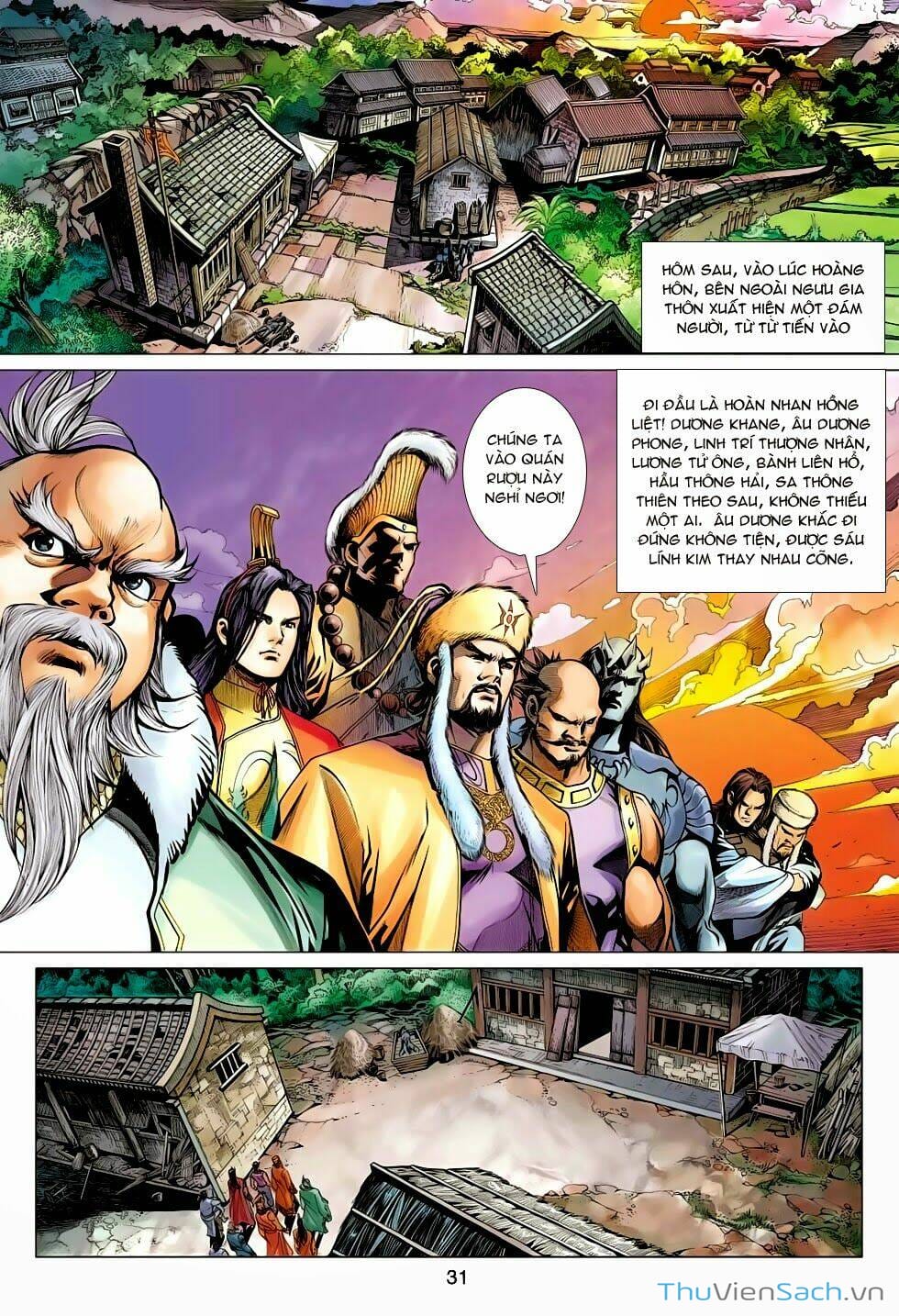 Truyện Tranh Anh Hùng Xạ Điêu - Manhua trang 4