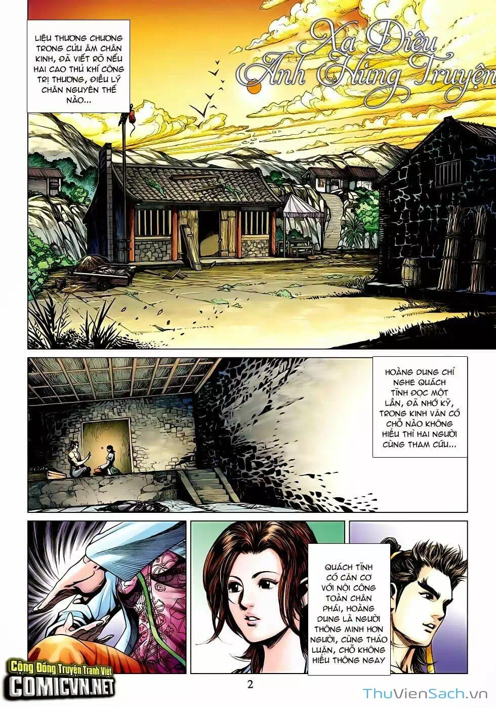 Truyện Tranh Anh Hùng Xạ Điêu - Manhua trang 4