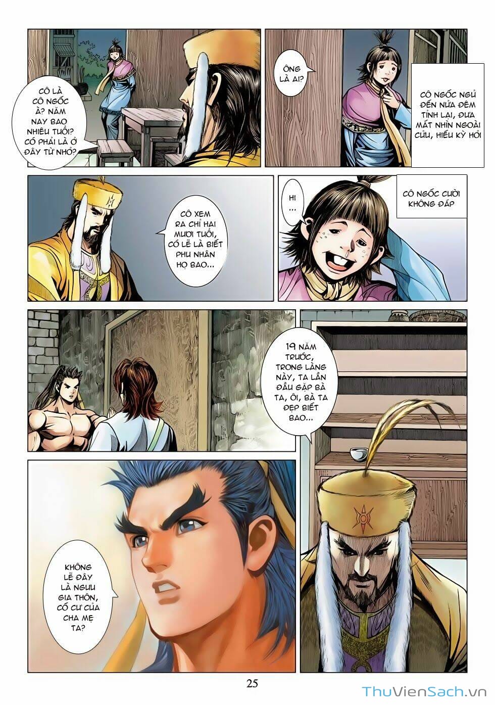 Truyện Tranh Anh Hùng Xạ Điêu - Manhua trang 4