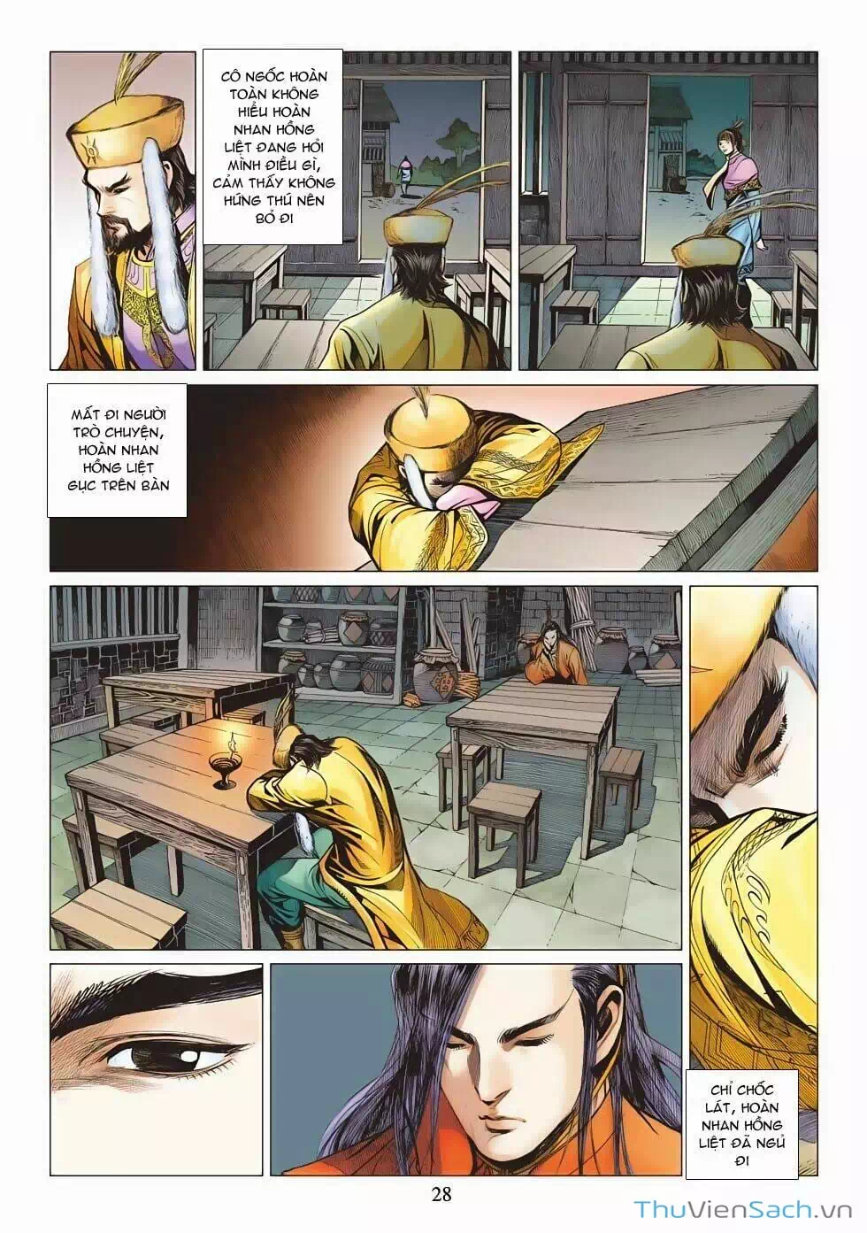 Truyện Tranh Anh Hùng Xạ Điêu - Manhua trang 4