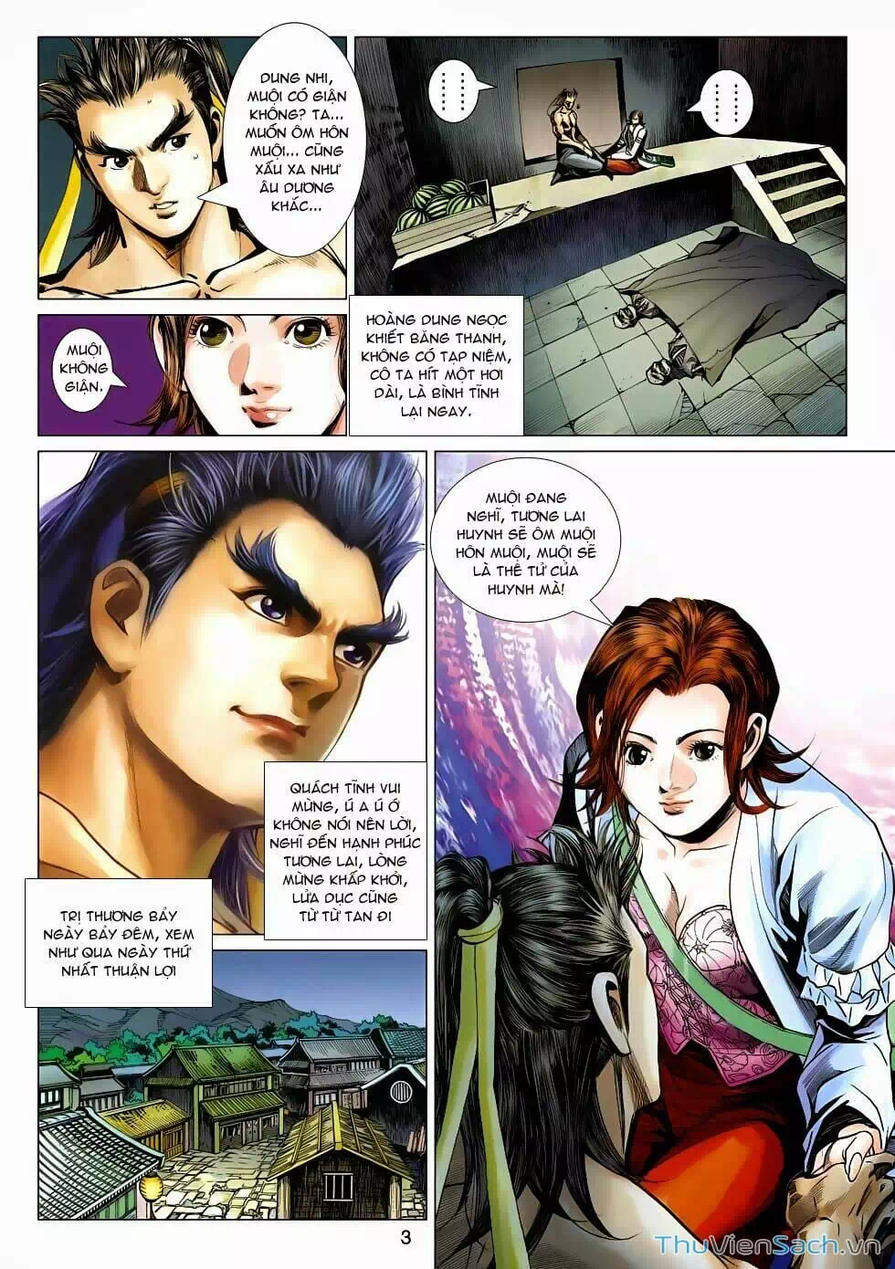 Truyện Tranh Anh Hùng Xạ Điêu - Manhua trang 4