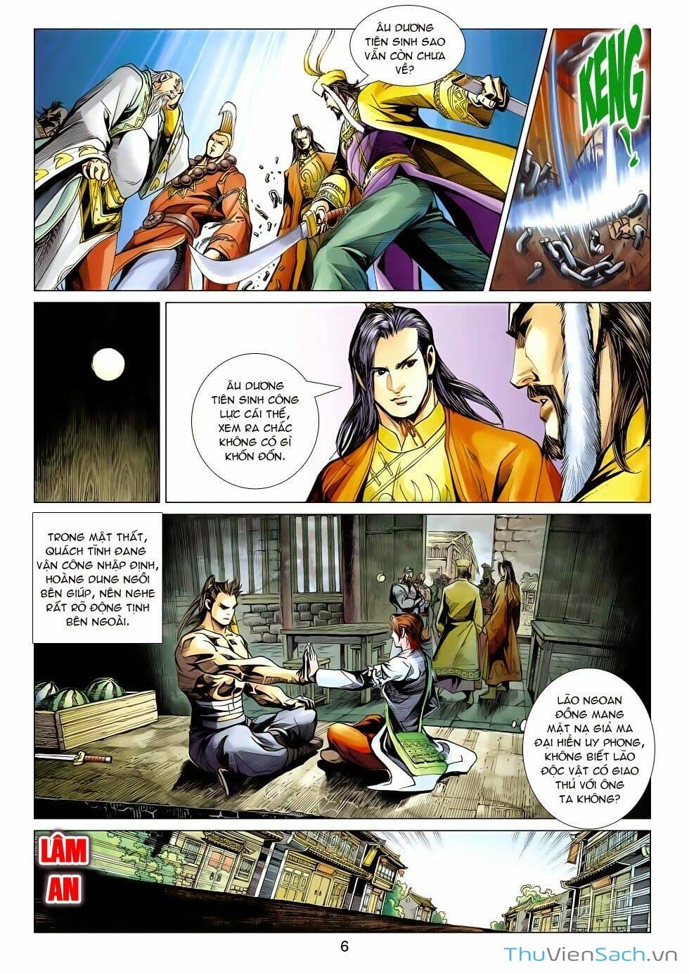 Truyện Tranh Anh Hùng Xạ Điêu - Manhua trang 4
