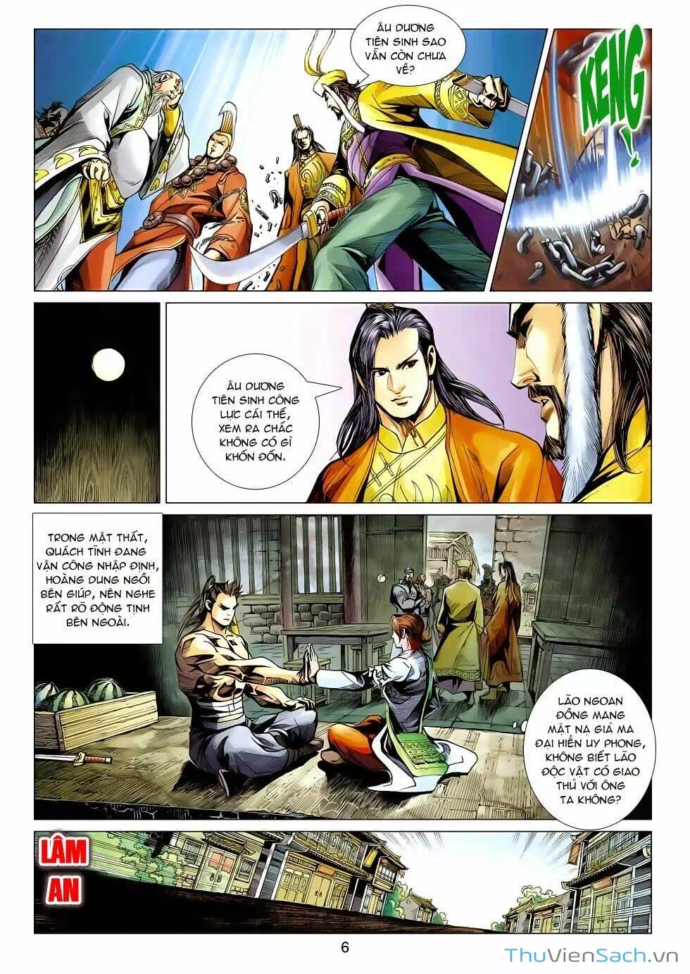 Truyện Tranh Anh Hùng Xạ Điêu - Manhua trang 4