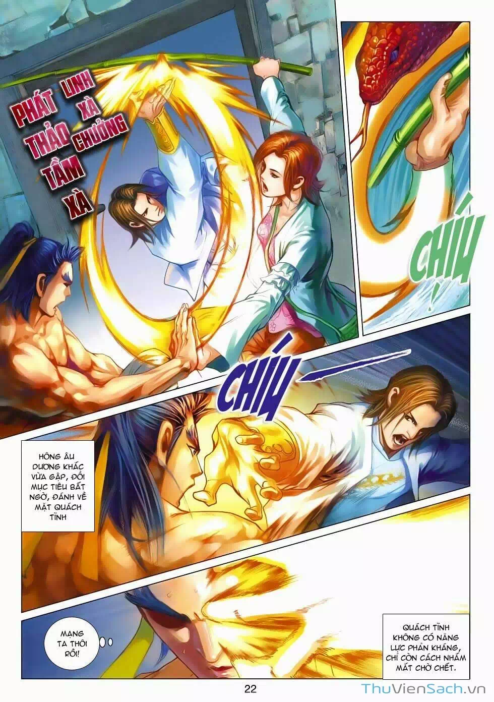 Truyện Tranh Anh Hùng Xạ Điêu - Manhua trang 4