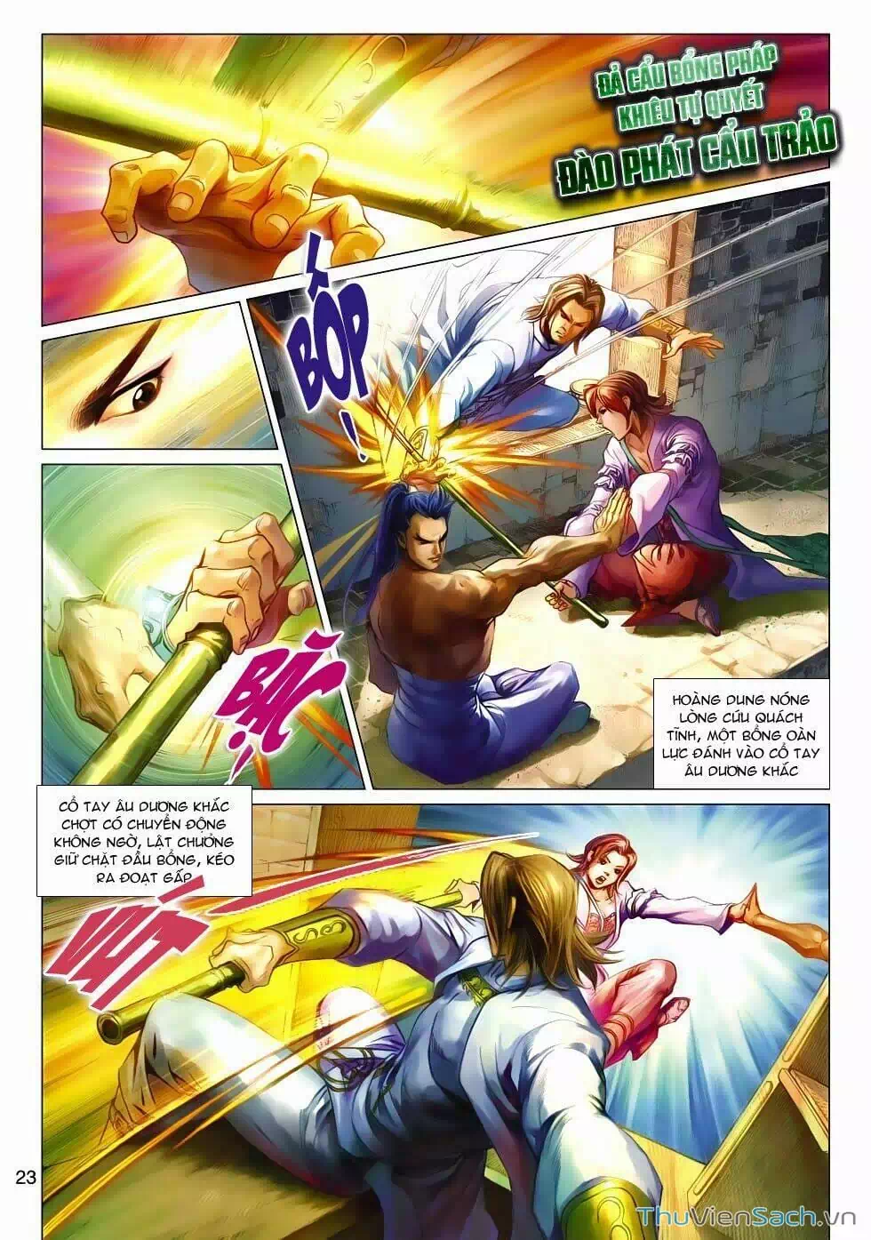 Truyện Tranh Anh Hùng Xạ Điêu - Manhua trang 4
