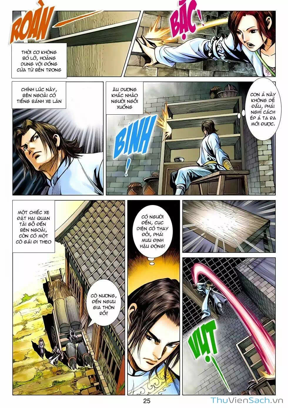 Truyện Tranh Anh Hùng Xạ Điêu - Manhua trang 4