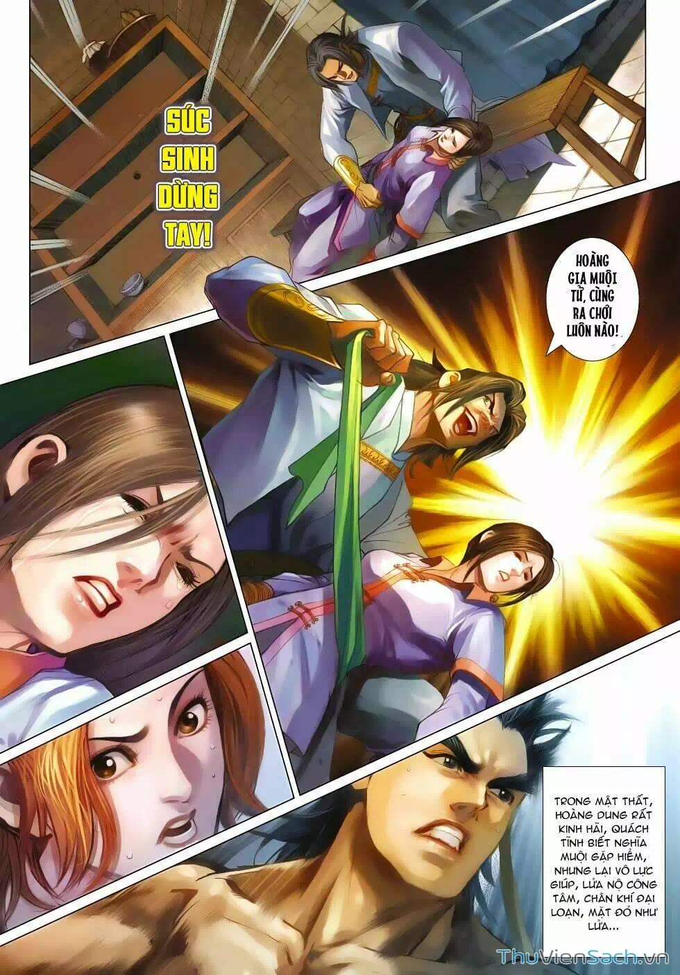Truyện Tranh Anh Hùng Xạ Điêu - Manhua trang 4