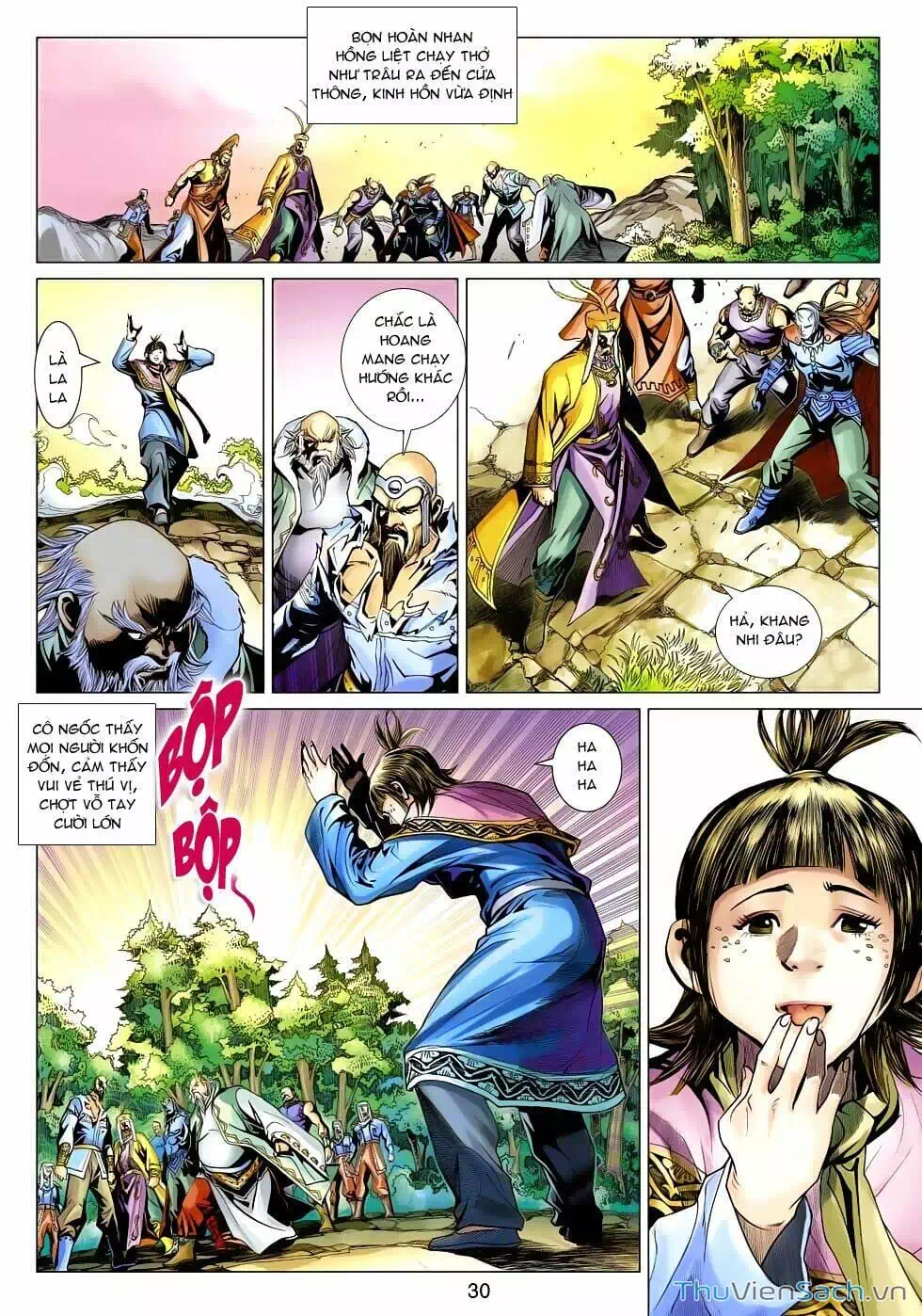 Truyện Tranh Anh Hùng Xạ Điêu - Manhua trang 4