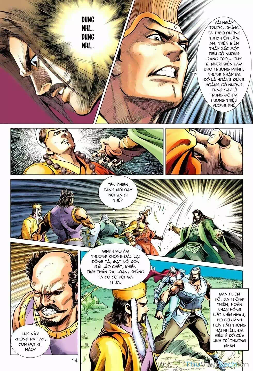 Truyện Tranh Anh Hùng Xạ Điêu - Manhua trang 4