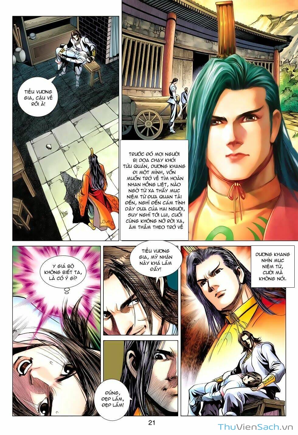Truyện Tranh Anh Hùng Xạ Điêu - Manhua trang 4