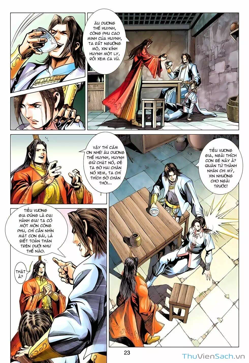 Truyện Tranh Anh Hùng Xạ Điêu - Manhua trang 4