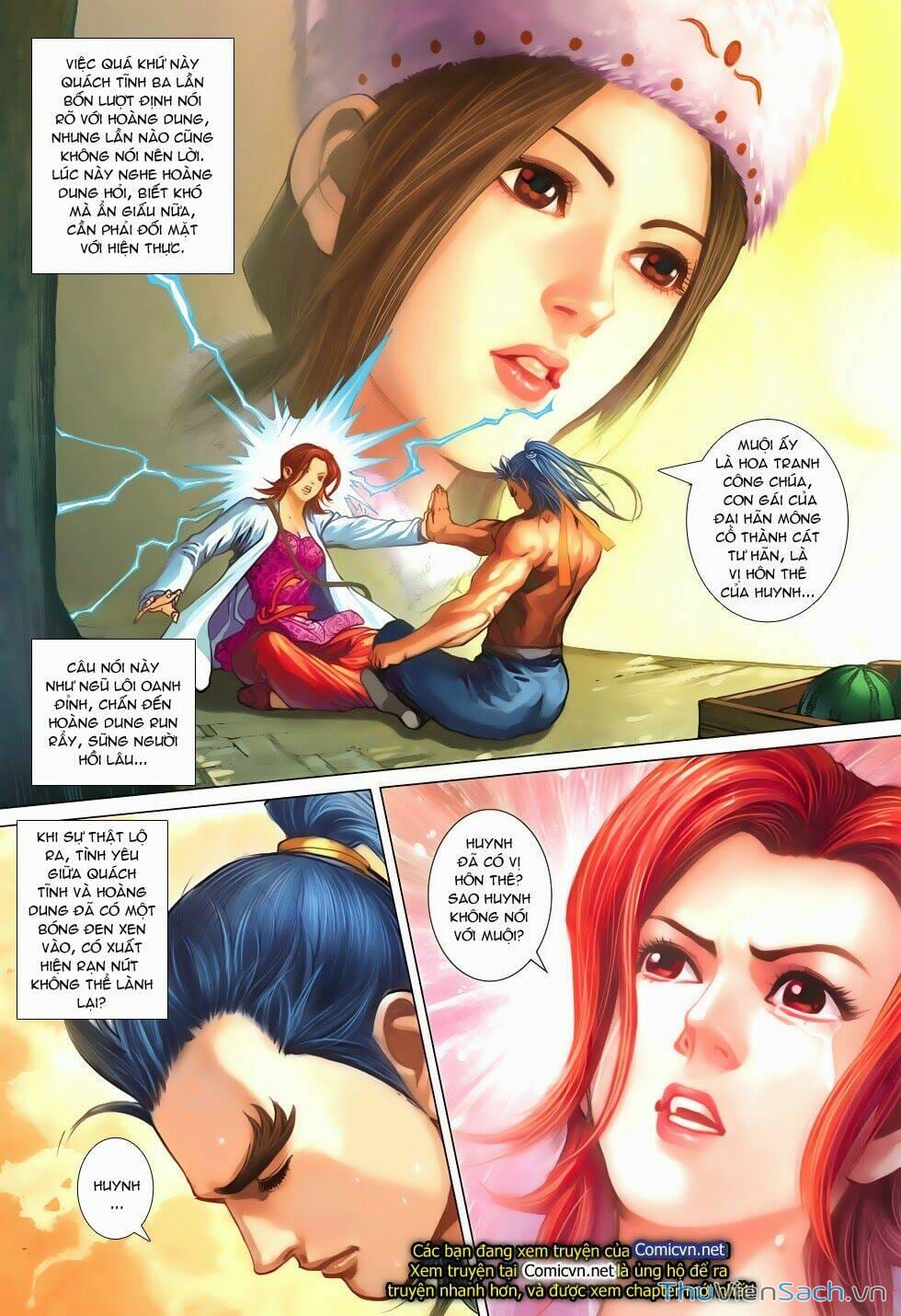 Truyện Tranh Anh Hùng Xạ Điêu - Manhua trang 4