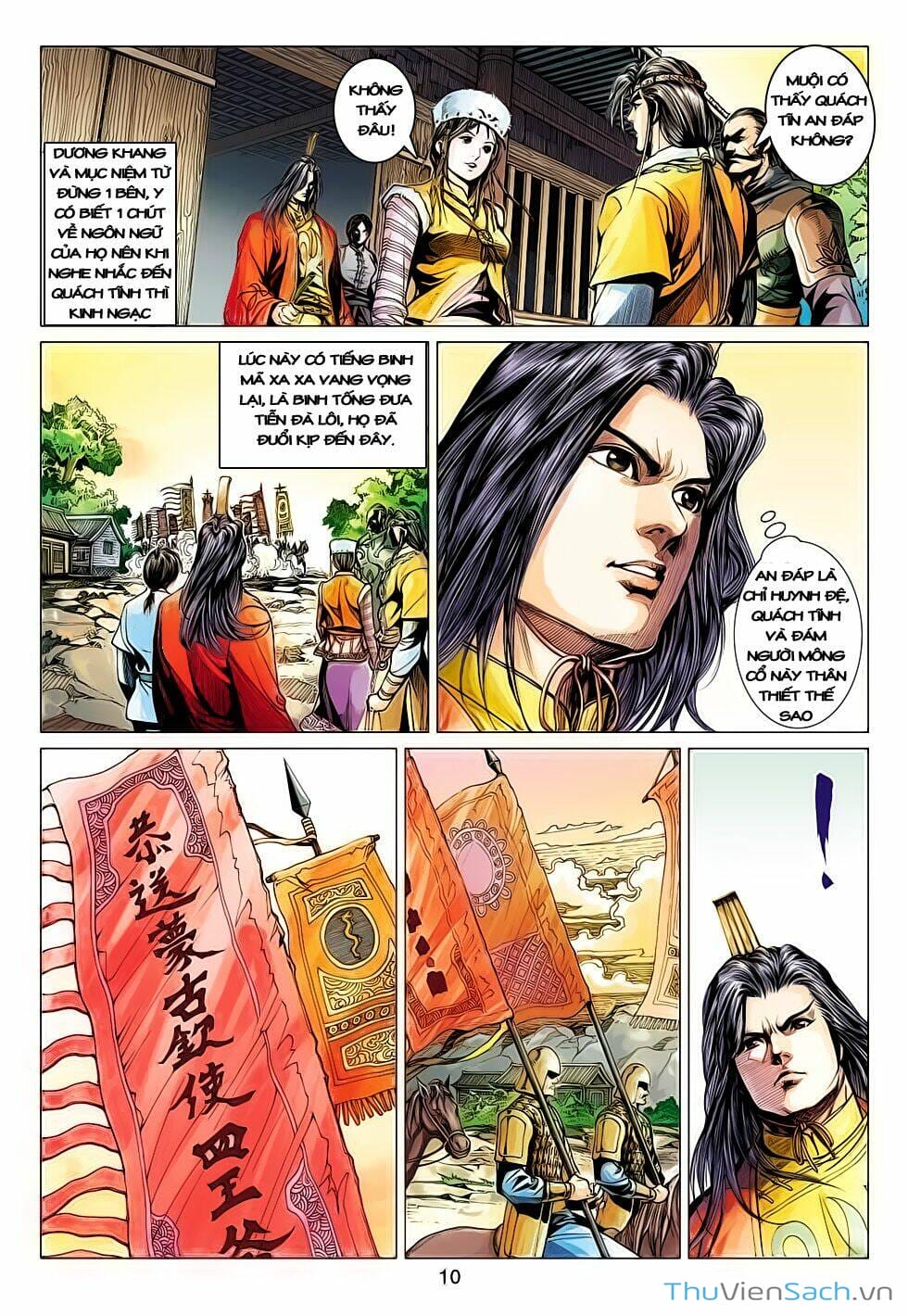 Truyện Tranh Anh Hùng Xạ Điêu - Manhua trang 4