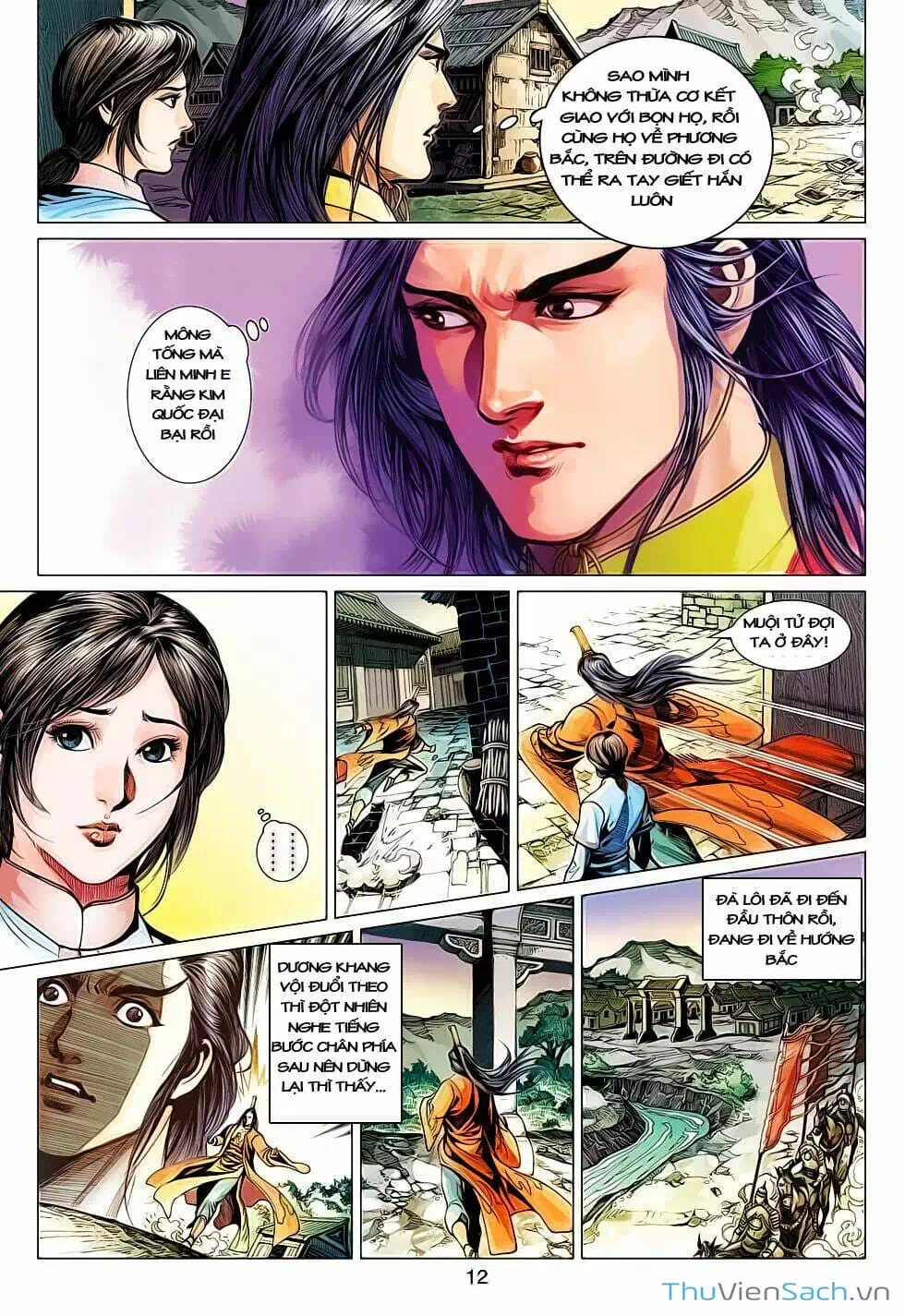 Truyện Tranh Anh Hùng Xạ Điêu - Manhua trang 4