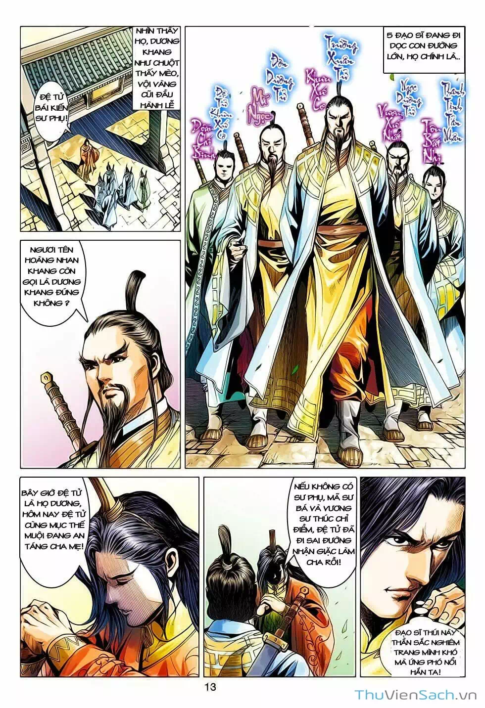 Truyện Tranh Anh Hùng Xạ Điêu - Manhua trang 4