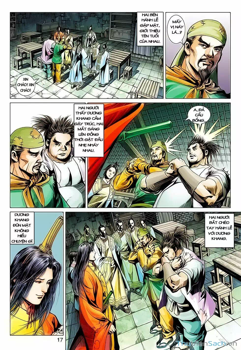 Truyện Tranh Anh Hùng Xạ Điêu - Manhua trang 4