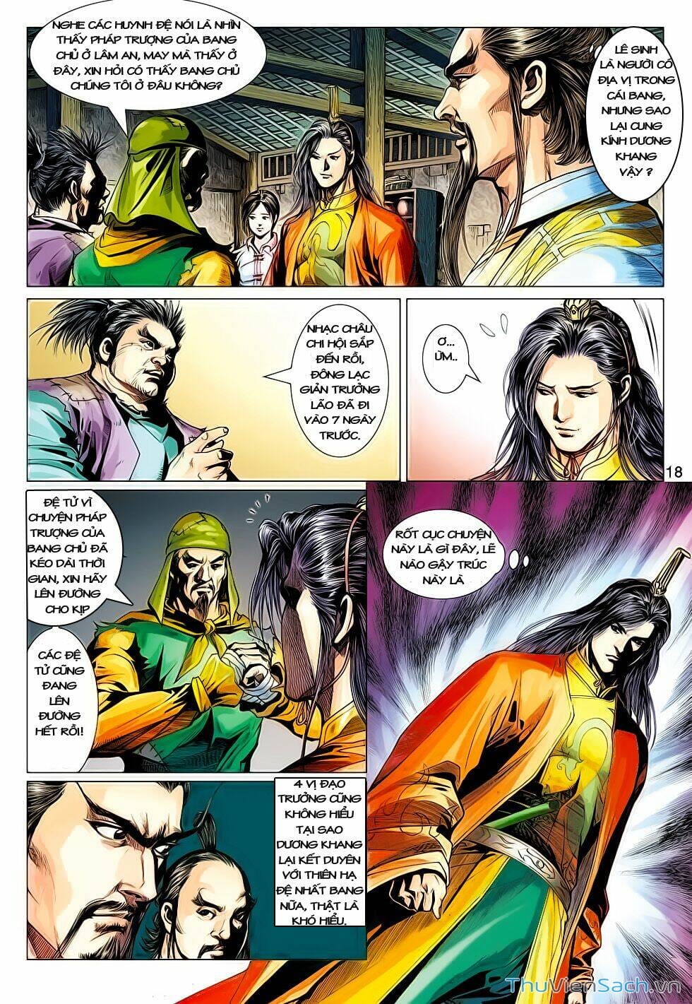 Truyện Tranh Anh Hùng Xạ Điêu - Manhua trang 4