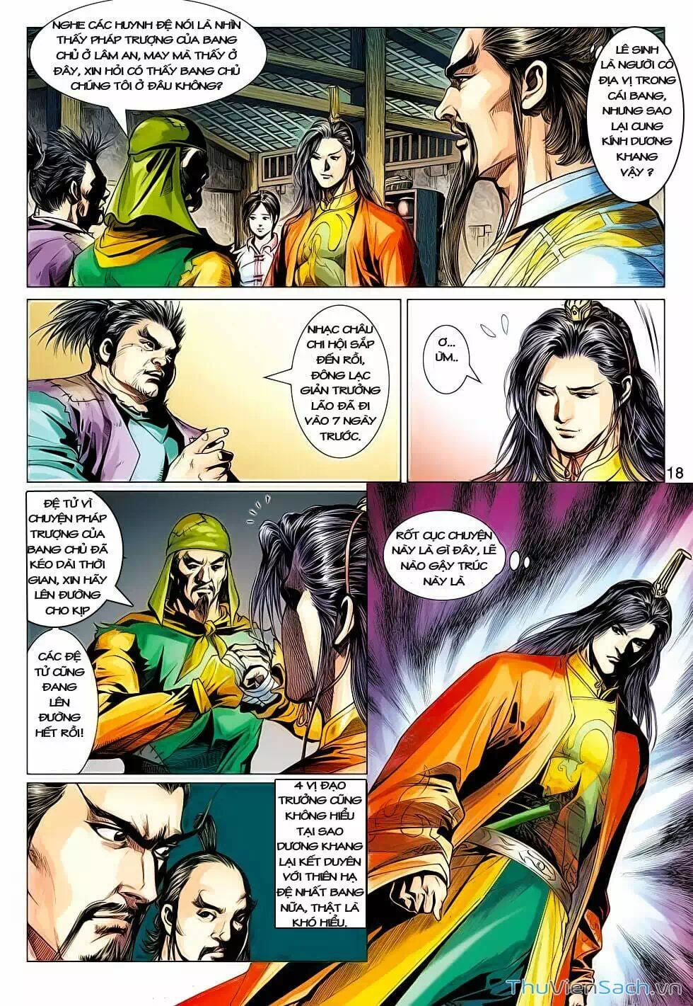 Truyện Tranh Anh Hùng Xạ Điêu - Manhua trang 4