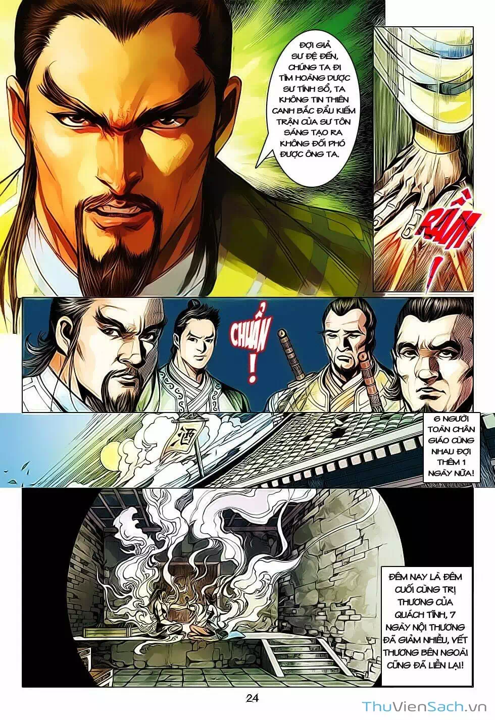 Truyện Tranh Anh Hùng Xạ Điêu - Manhua trang 4