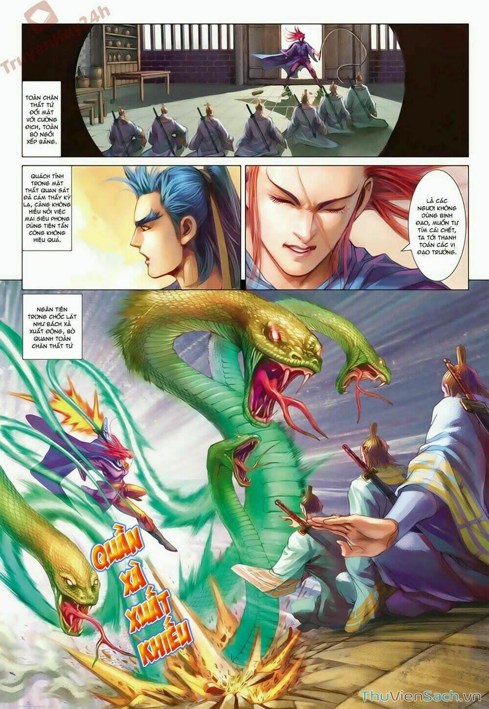 Truyện Tranh Anh Hùng Xạ Điêu - Manhua trang 4