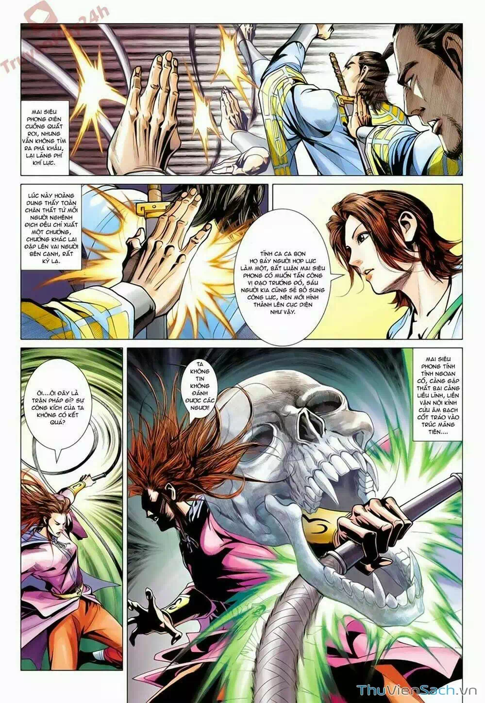 Truyện Tranh Anh Hùng Xạ Điêu - Manhua trang 4