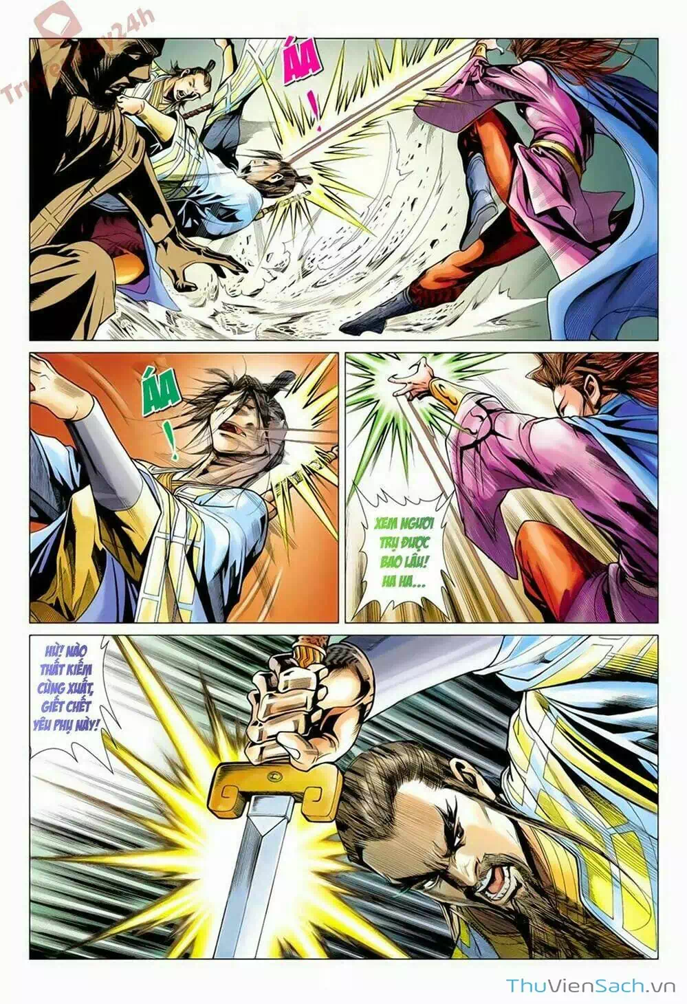 Truyện Tranh Anh Hùng Xạ Điêu - Manhua trang 4