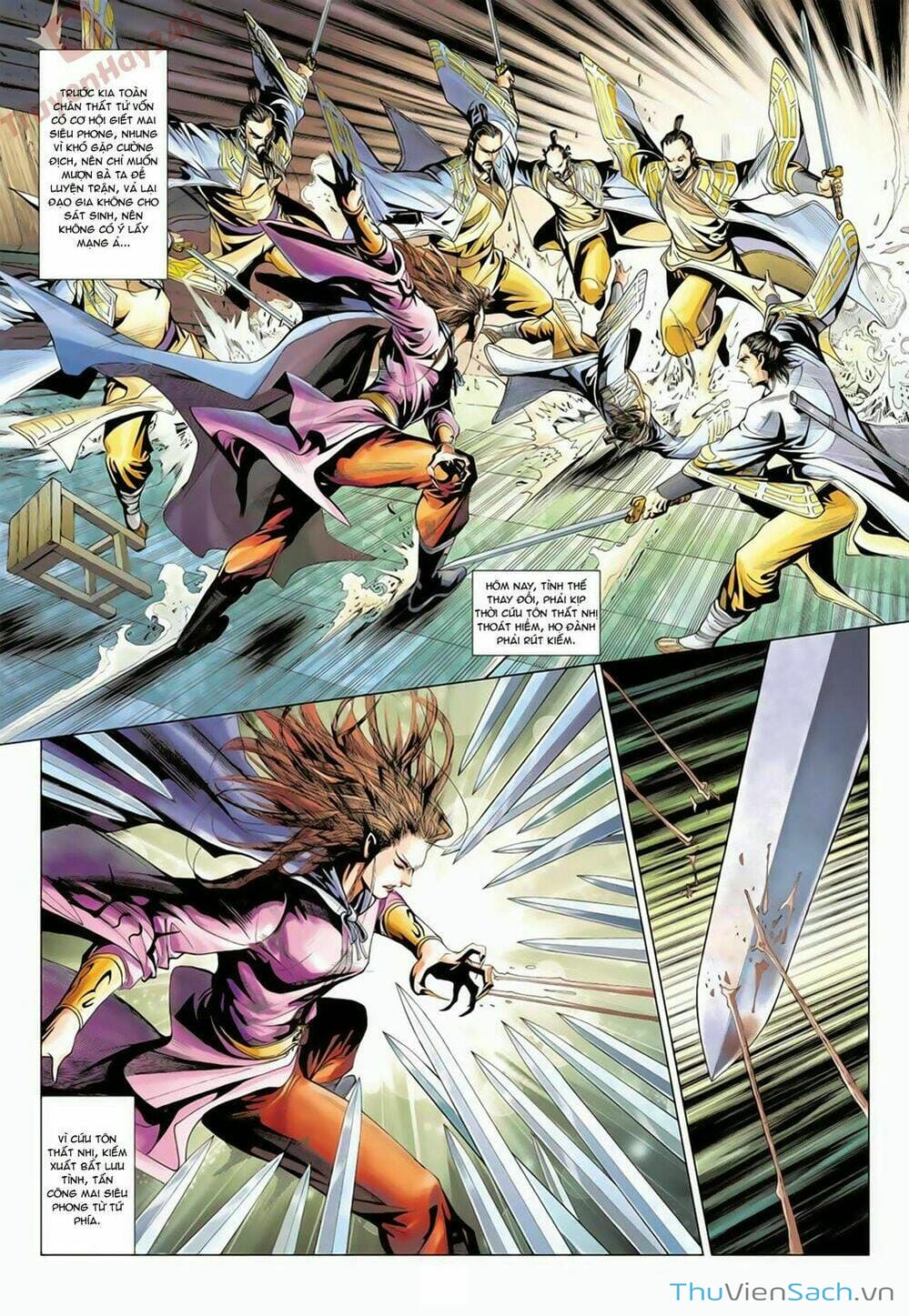 Truyện Tranh Anh Hùng Xạ Điêu - Manhua trang 4