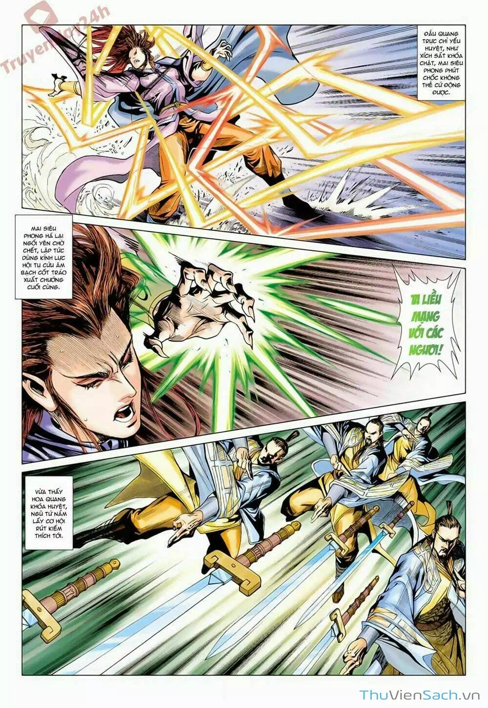 Truyện Tranh Anh Hùng Xạ Điêu - Manhua trang 4