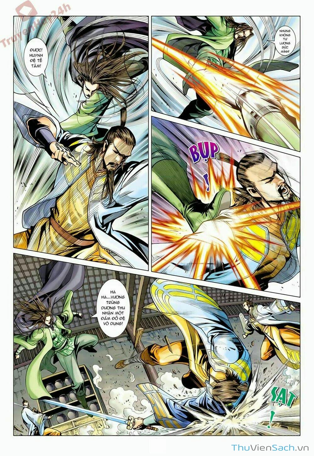 Truyện Tranh Anh Hùng Xạ Điêu - Manhua trang 4