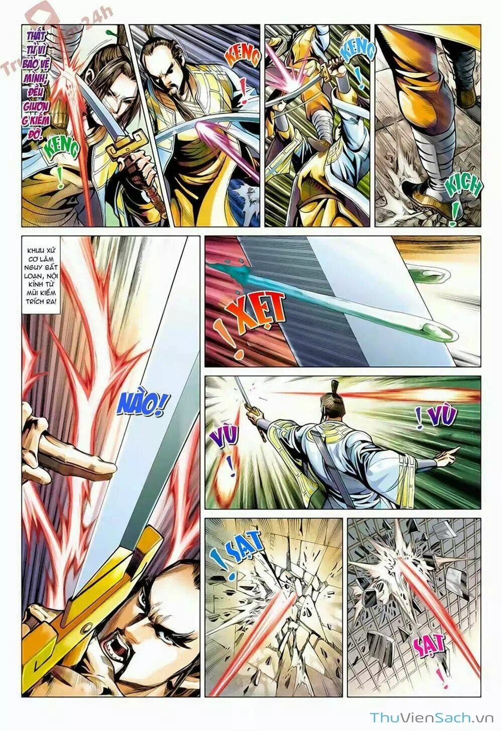 Truyện Tranh Anh Hùng Xạ Điêu - Manhua trang 4
