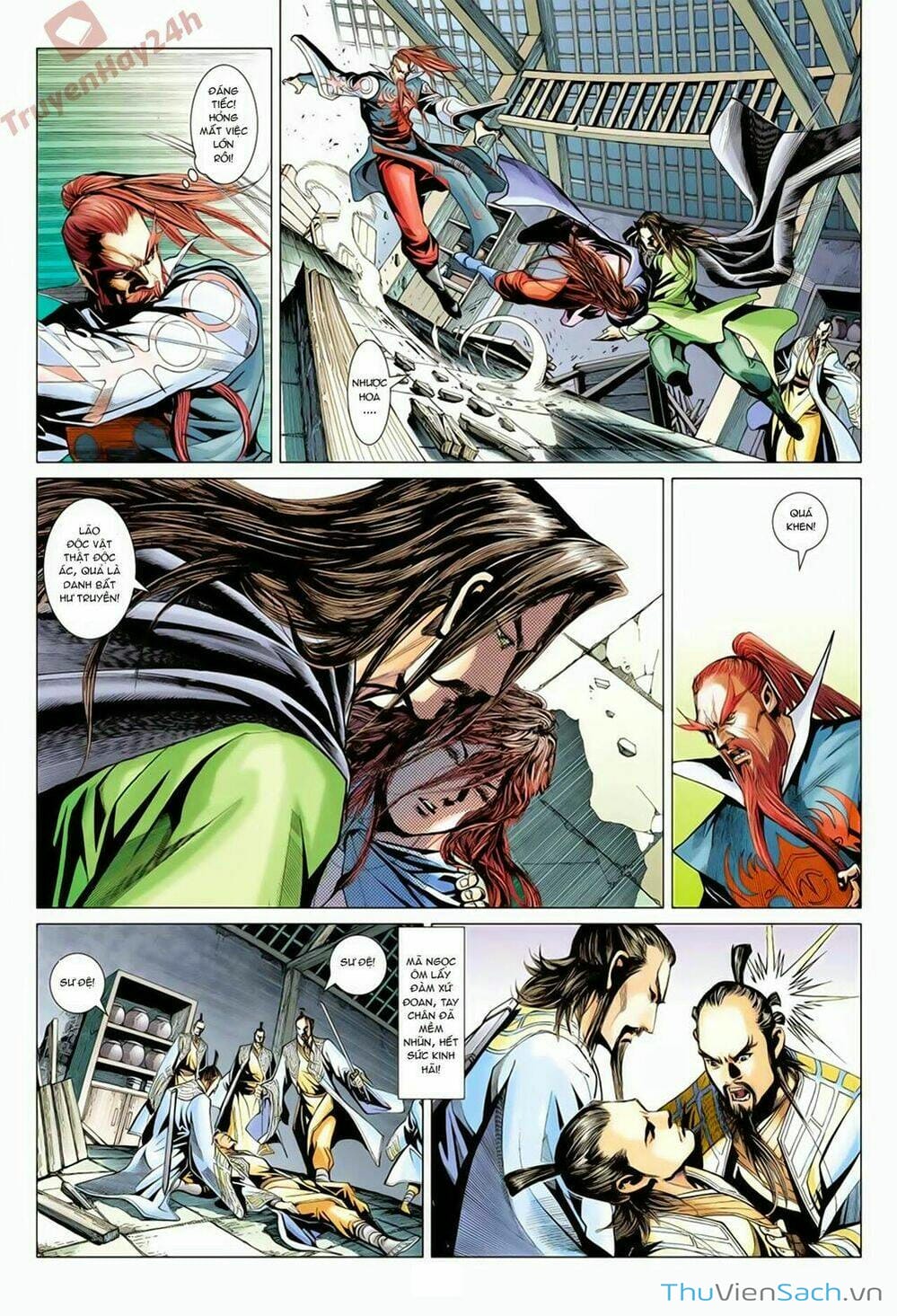 Truyện Tranh Anh Hùng Xạ Điêu - Manhua trang 4