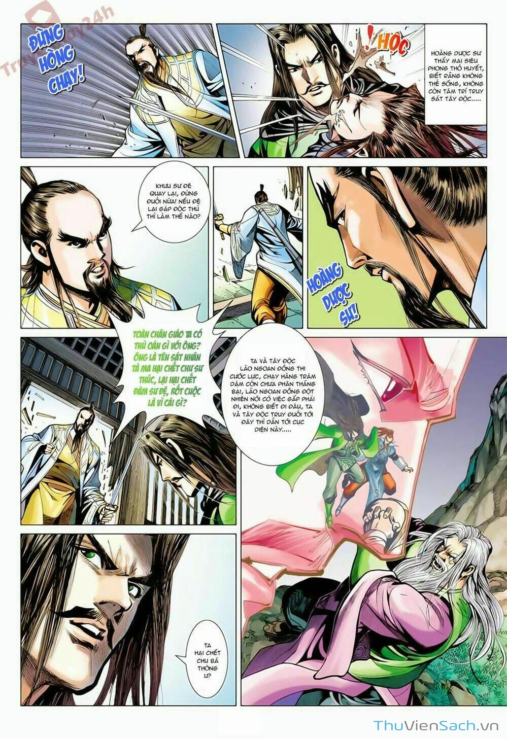 Truyện Tranh Anh Hùng Xạ Điêu - Manhua trang 4