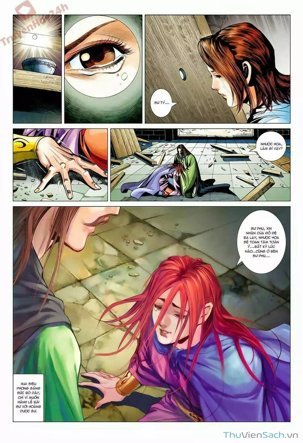 Truyện Tranh Anh Hùng Xạ Điêu - Manhua trang 4