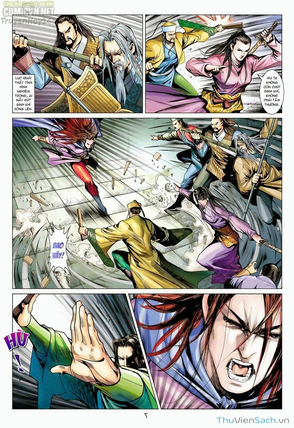 Truyện Tranh Anh Hùng Xạ Điêu - Manhua trang 4