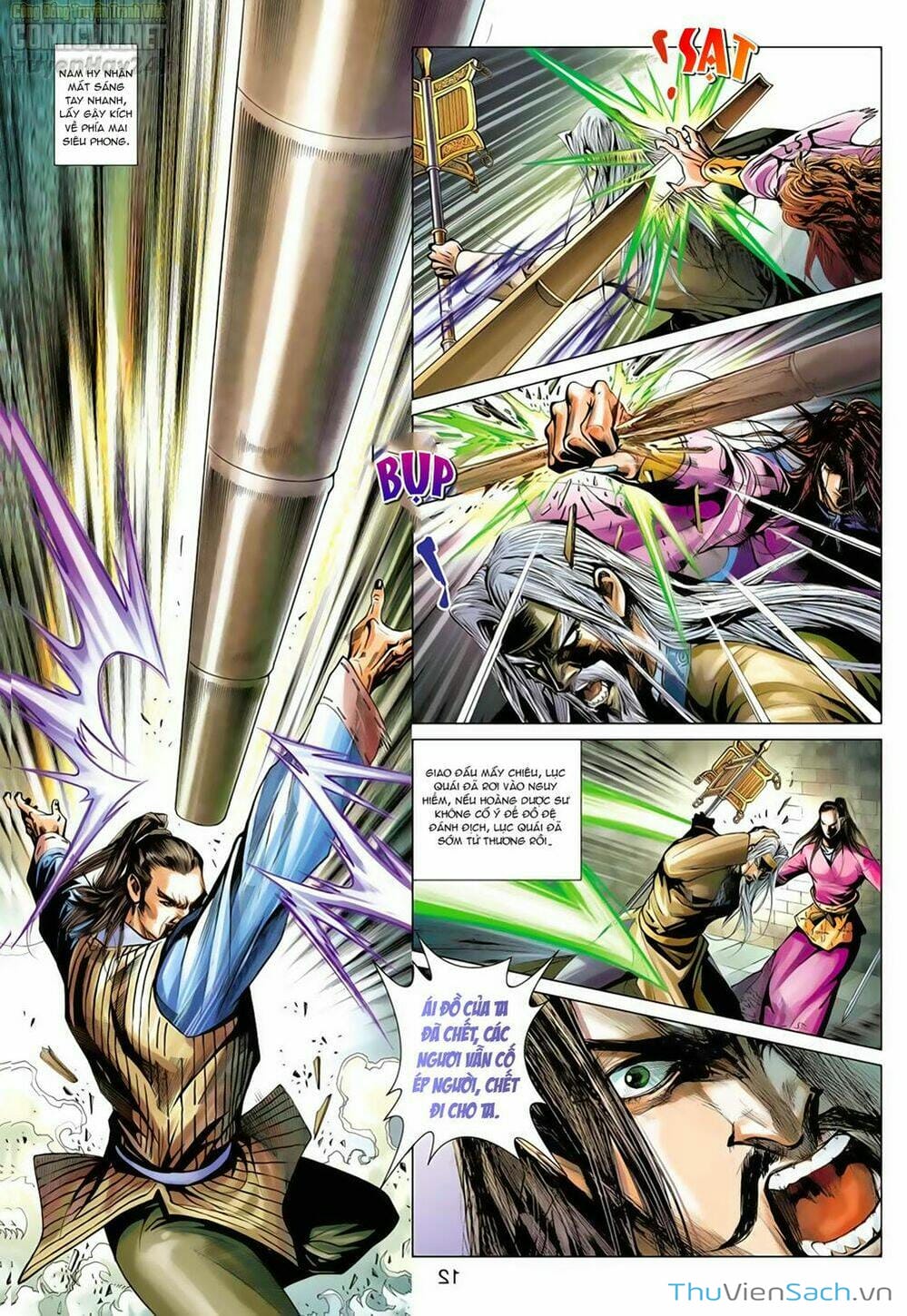 Truyện Tranh Anh Hùng Xạ Điêu - Manhua trang 4